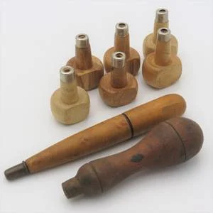 Lot of 8 wooden tool handles
