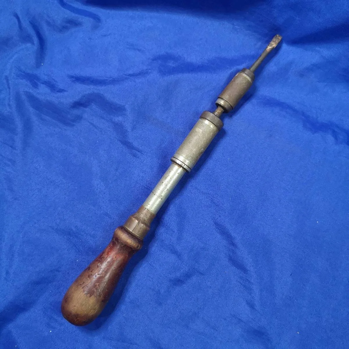 Millers Falls No. 61 Spiral Screwdriver With 1 Bit - Swain's 3-30-1926 Patent