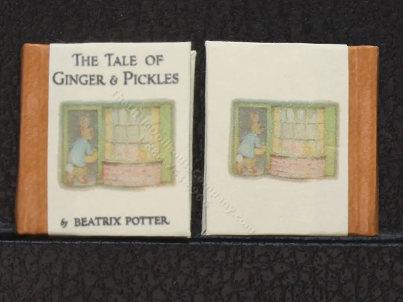 Miniature Book:Beatrix Potter's 'The Tale of Ginger and Pickles'