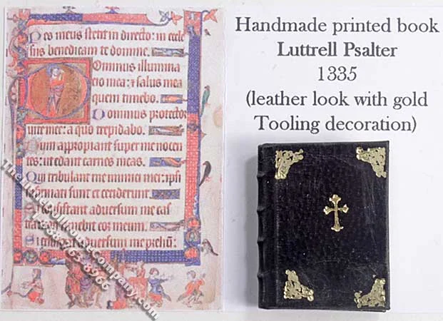 Miniature Book: 'Luttrell Psalter' circa 1335