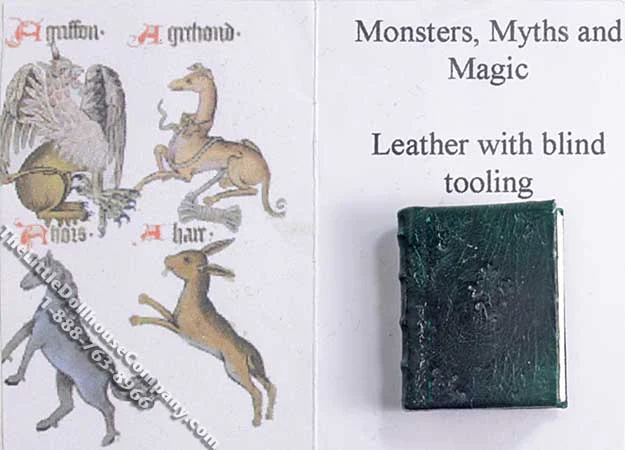 Miniature Book: 'Monsters, Myths & Magic'