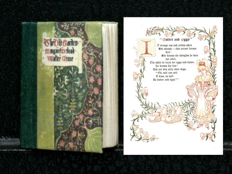 Miniature Book: 'The Old Garden and Other Verses'
