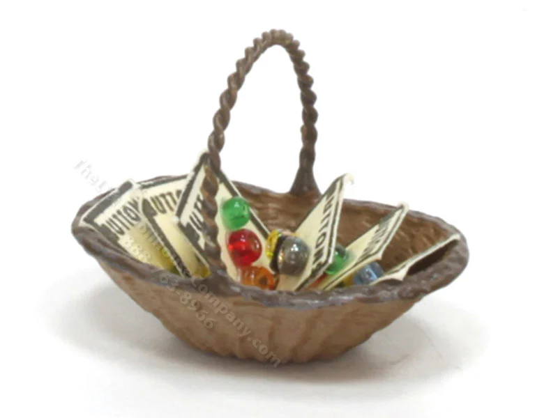 Miniature Button Basket by Taylor Jade