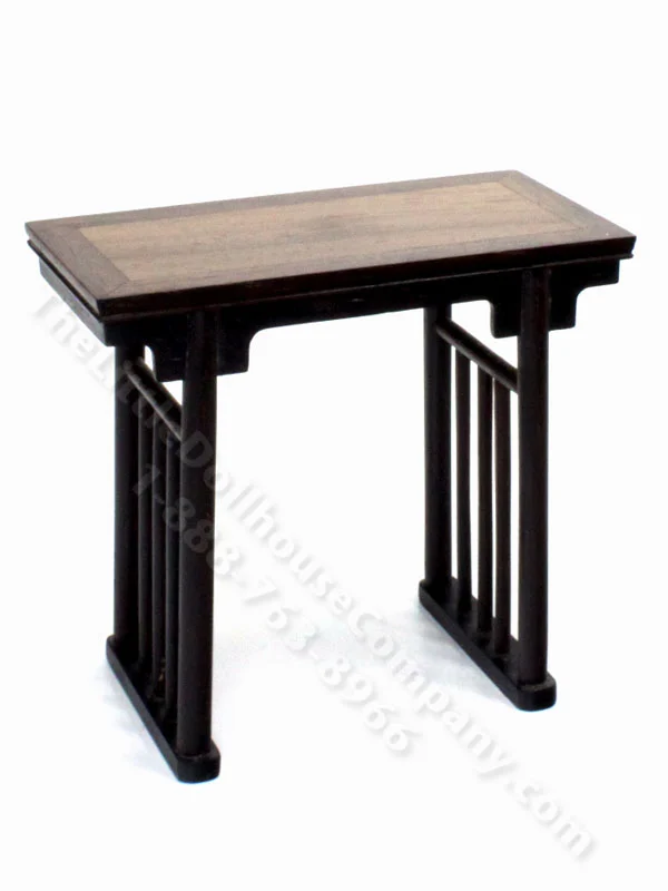 Miniature Ching Table for Dollhouses