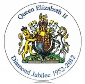 Miniature Limited Edition Diamond Jubilee Commemorative Plate