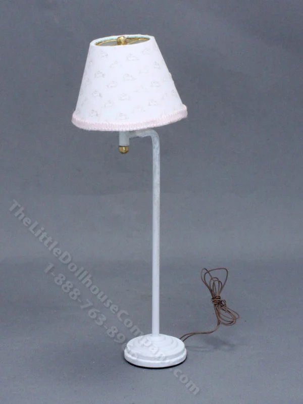 Miniature Nursery Floor Lamp for Dollhouses