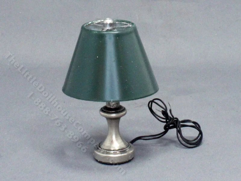 Miniature Traditional Table Lamp for Dollhouses