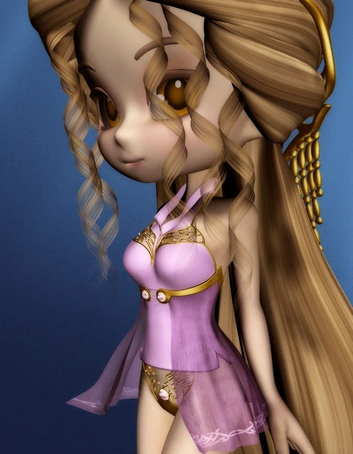 Mystic Realms: Lavanda Rose Shirt for Cookie
