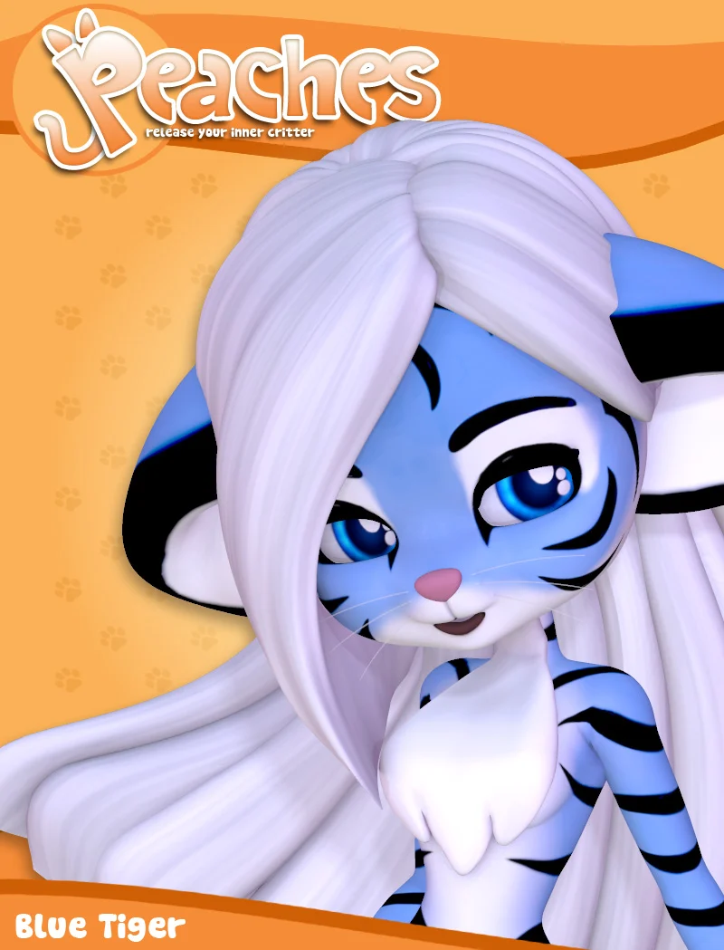 Peaches: Blue Tiger