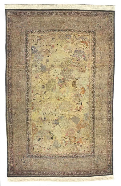 Persian Rug with Fringe,Style R210