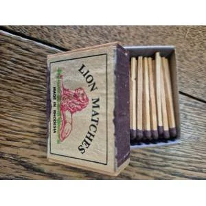Rare - Made in Rhodesia wooden matchbox collectible antique