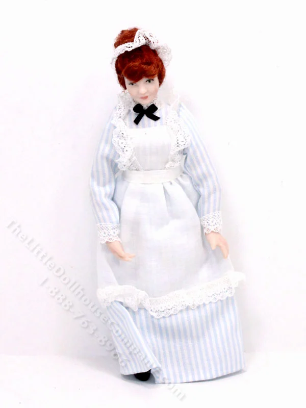 Red Head Maid Doll