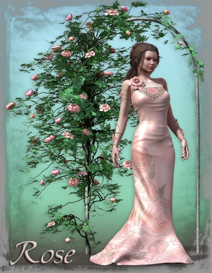 Rose Dress for V4