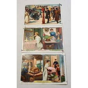 Set of 3 Elfenbein Seife ( Ivory Soap ) Cards - Series 5494 Number 1 to 3