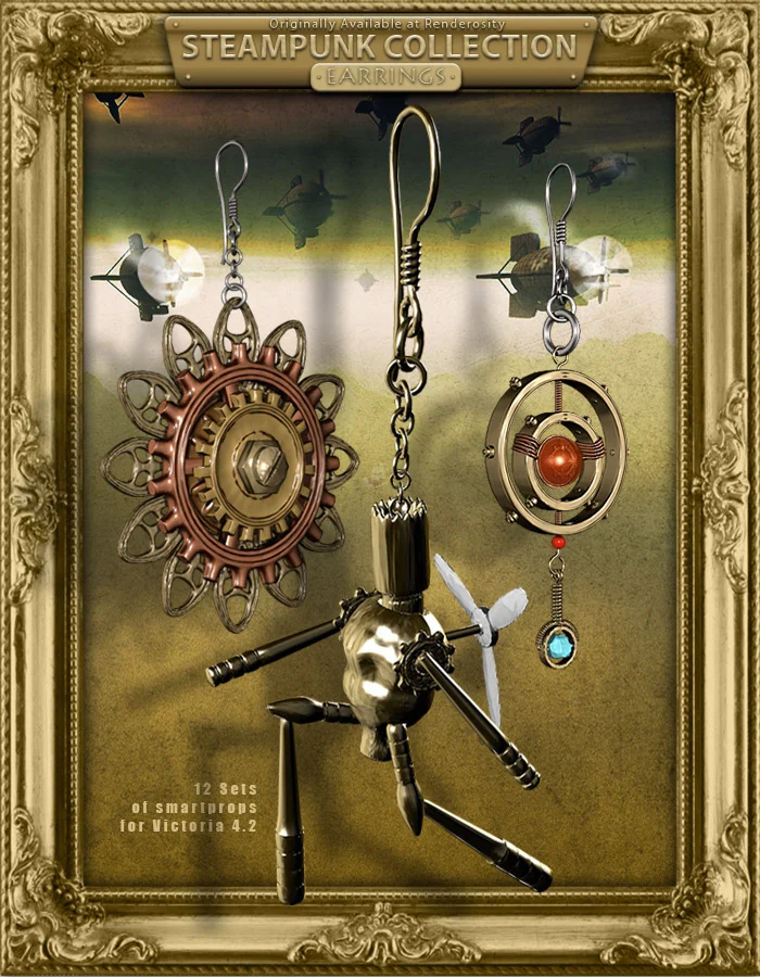 Steampunk Collection Earrings