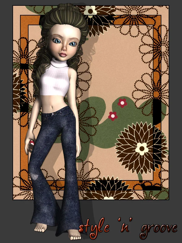 Style 'n' Groove Volume 3:K2/Krystal Mix-n-Match Crop Sweater