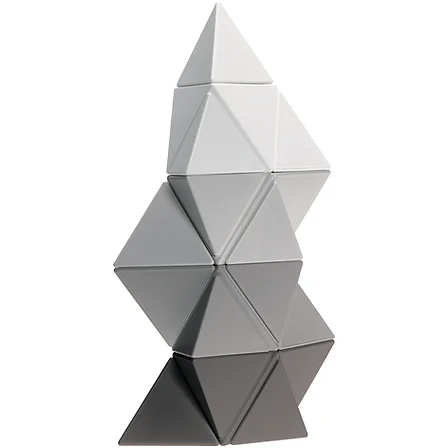 Trido Magnetic Blocks Greyscale Medium Set