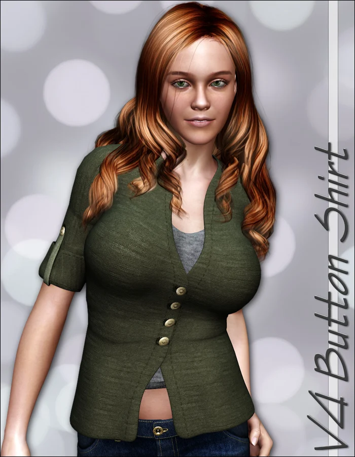 V4 Button Shirt