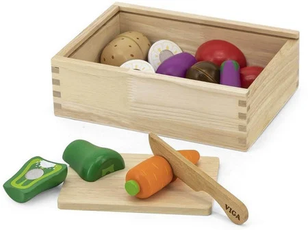 Viga Cutting Vegetable Playset