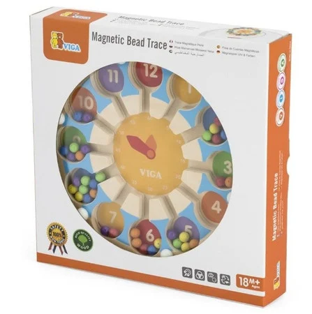 Viga Magnetic Bead Trace - Clock