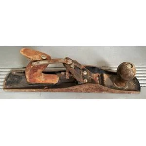 Vintage wood plane #5 - no manufacturer details - incomplete - for the restorer